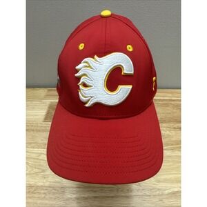Calgary Flames Fanatics Authentic PRO NHL Adjustable Hockey Hat Baseball Cap